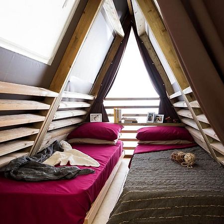 Mobile Homes Camping Santa Marina, Lanterna Tar-Vabriga Exterior foto Interior of a cabin